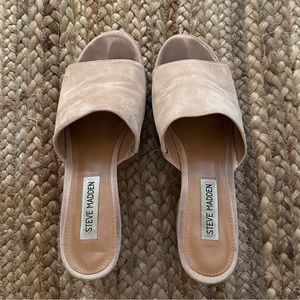 Steve Madden Suede Mules